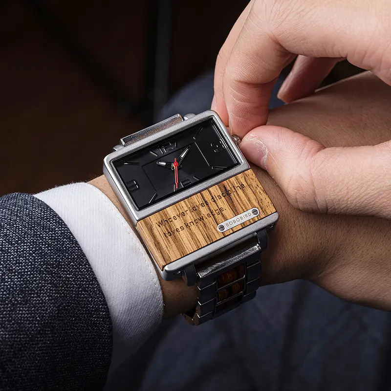 Montre en Bois T95 Nouveau Modèle