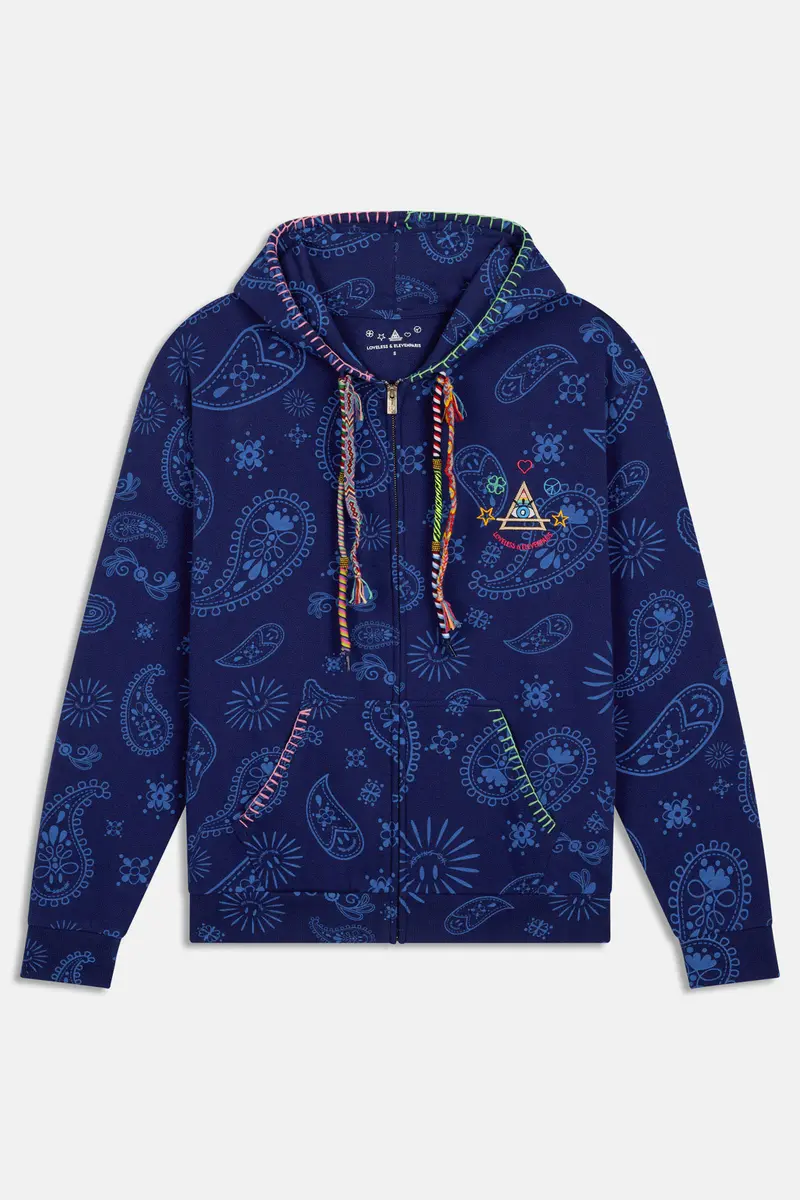 Moon Bandana Bleu Marine