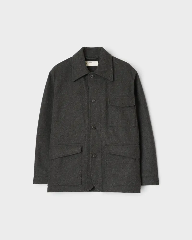 Mowbray Heavy Duty Jacket Grey Marl