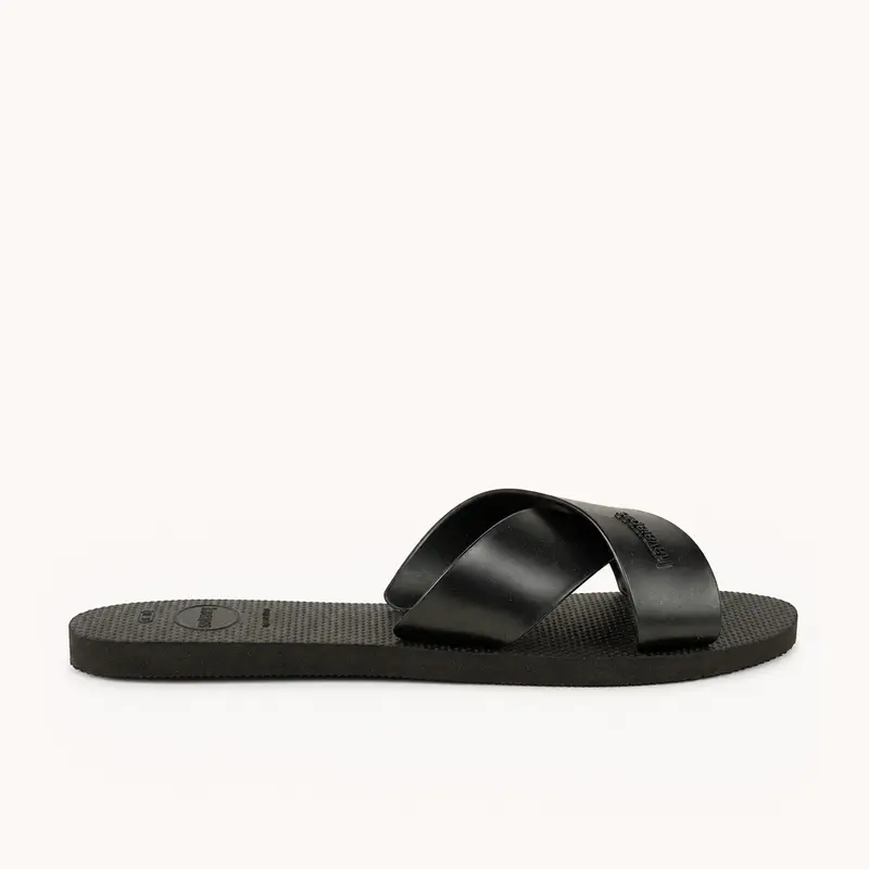Mules AQUA METALIC HAVAIANAS Femme Noir