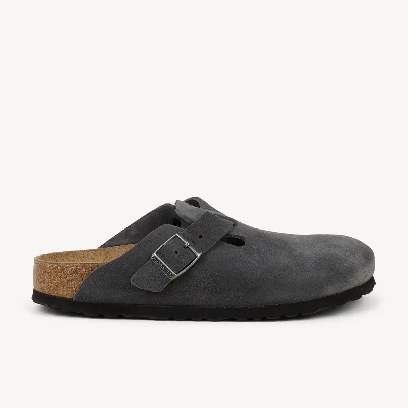 Mules BOSTON BIRKENSTOCK Femme Gris