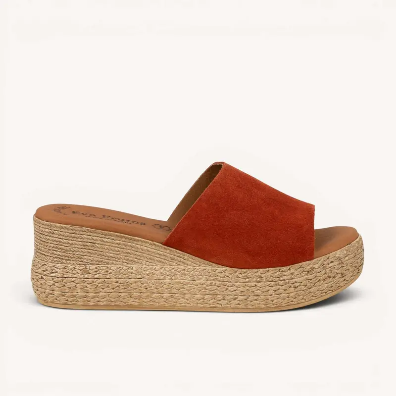 Mules EVUL EVA FRUTOS Femme Orange