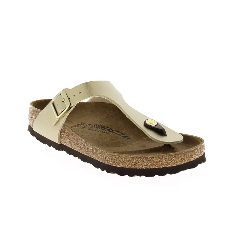 Mules GIZEH BIRKENSTOCK Femme Or/Bronze