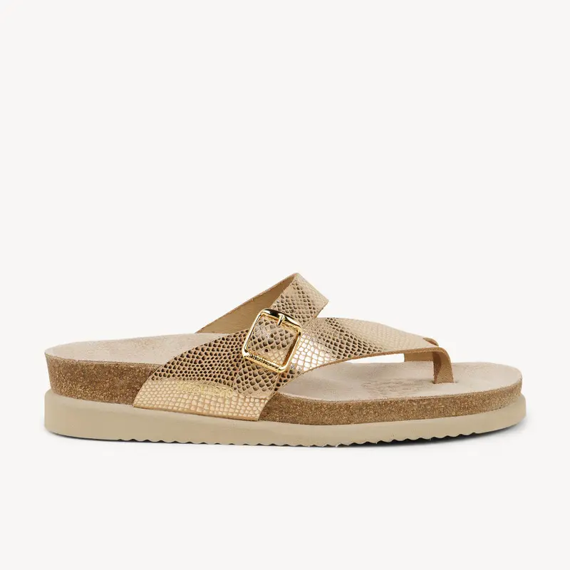 Mules HELEN MEPHISTO Femme Or/Bronze