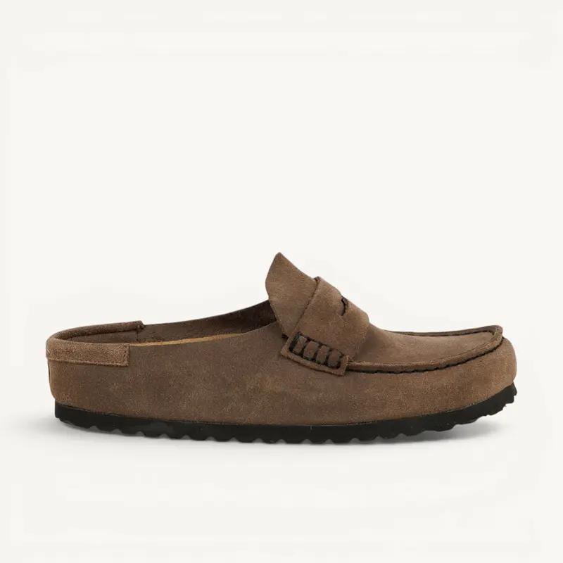 Mules Naples BIRKENSTOCK Femme Marron
