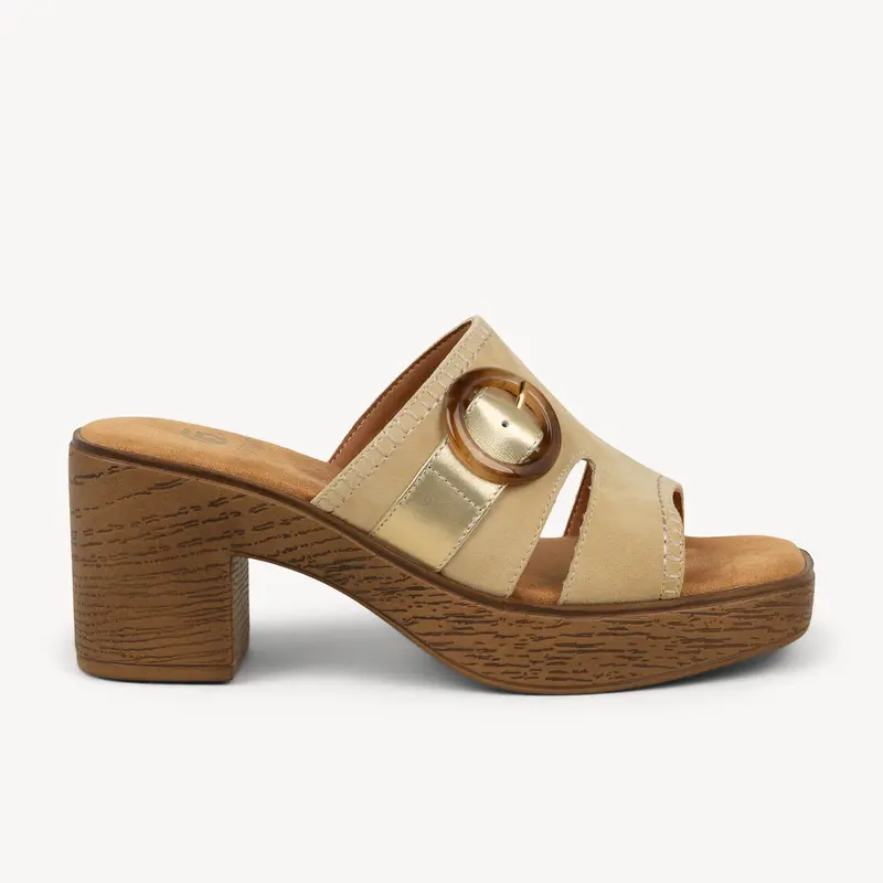 Mules OMAG FUGITIVE Femme Beige