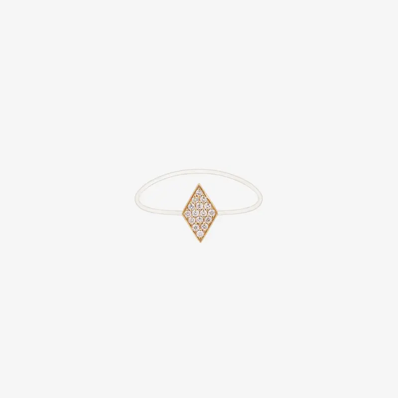 MysteryJoy Symbol Small Nylon Ring Gold color