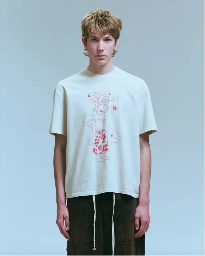 Nahmias chadwick cartoon boxy tee