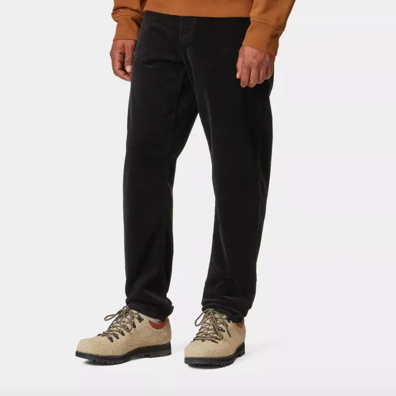 Newel pant en velours Carhartt WIP black