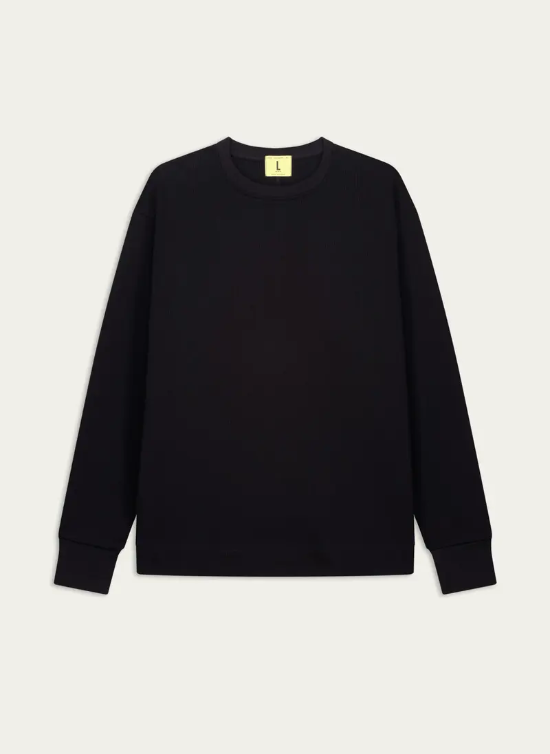 Nitto knitwear - Vahé manches longues - Noir
