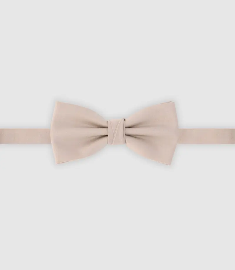 Nœud papillon beige