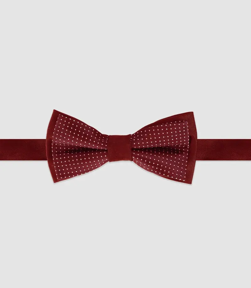 Nœud papillon bordeaux NPDUOTHIMEO