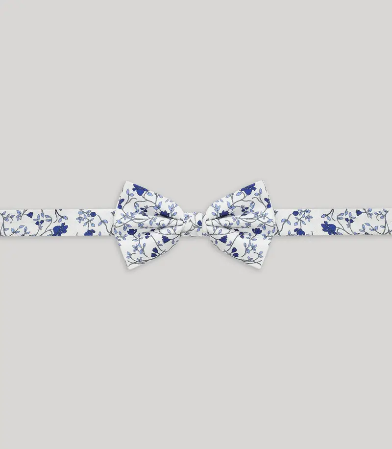 Noeud papillon fantaisie blanc