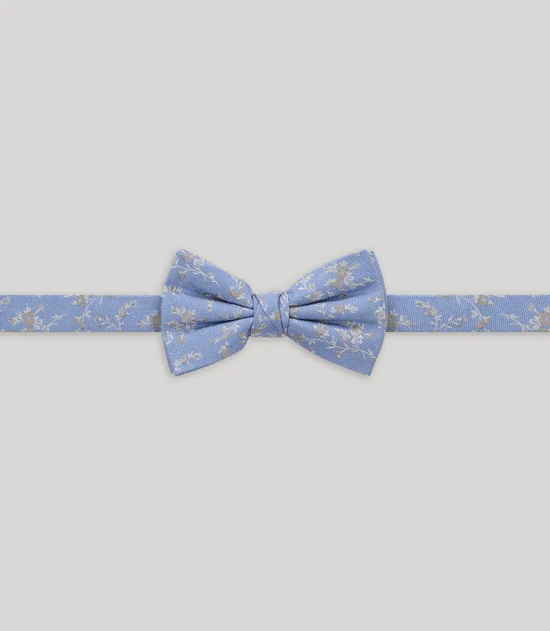 Noeud papillon fantaisie bleu