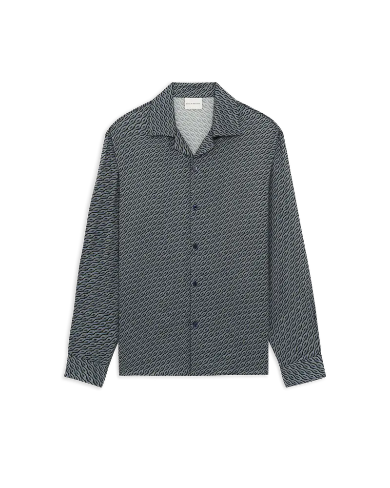 Notcha Long Sleeve Shirt Torsades Print