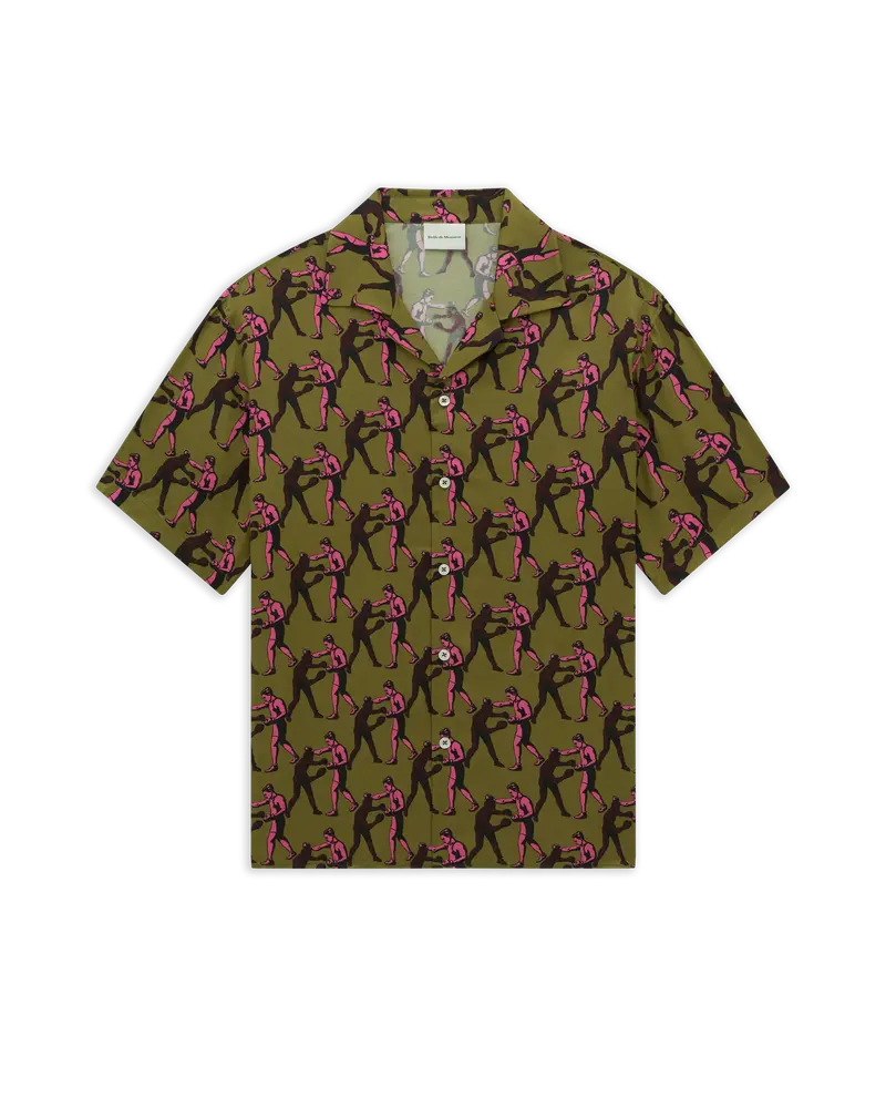 Notcha Short Sleeve Shirt Boxers Print
