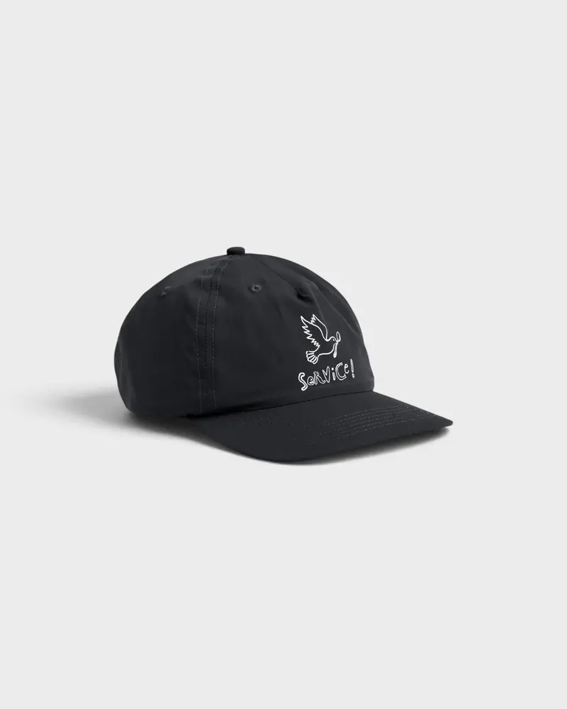 Nylon Dove Cap Black