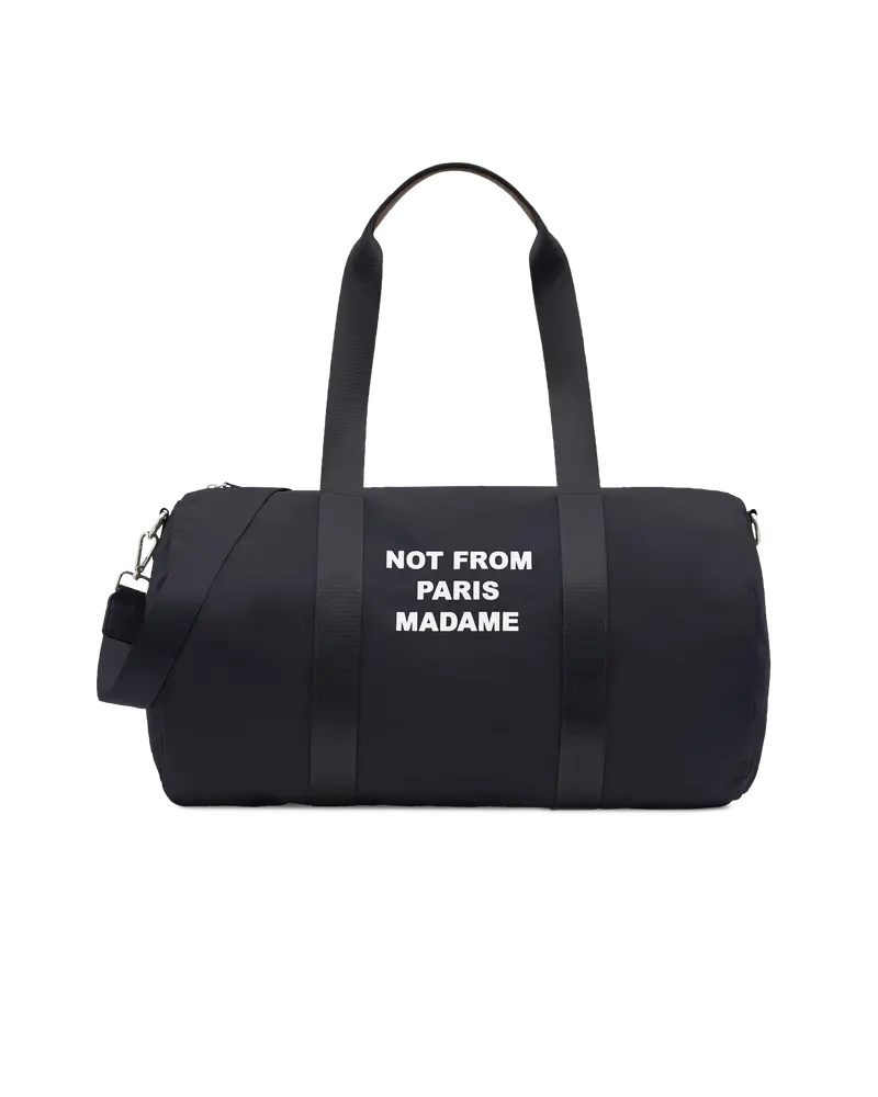 Nylon Slogan Gym Bag