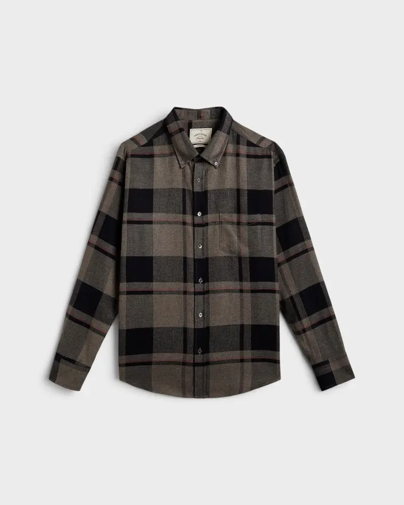 Oversized Lumen Flannel Shirt