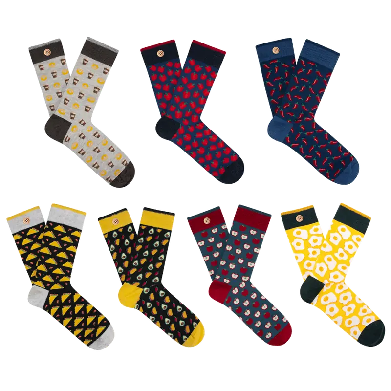 Pack chaussettes semainier Homme-Cabaïa