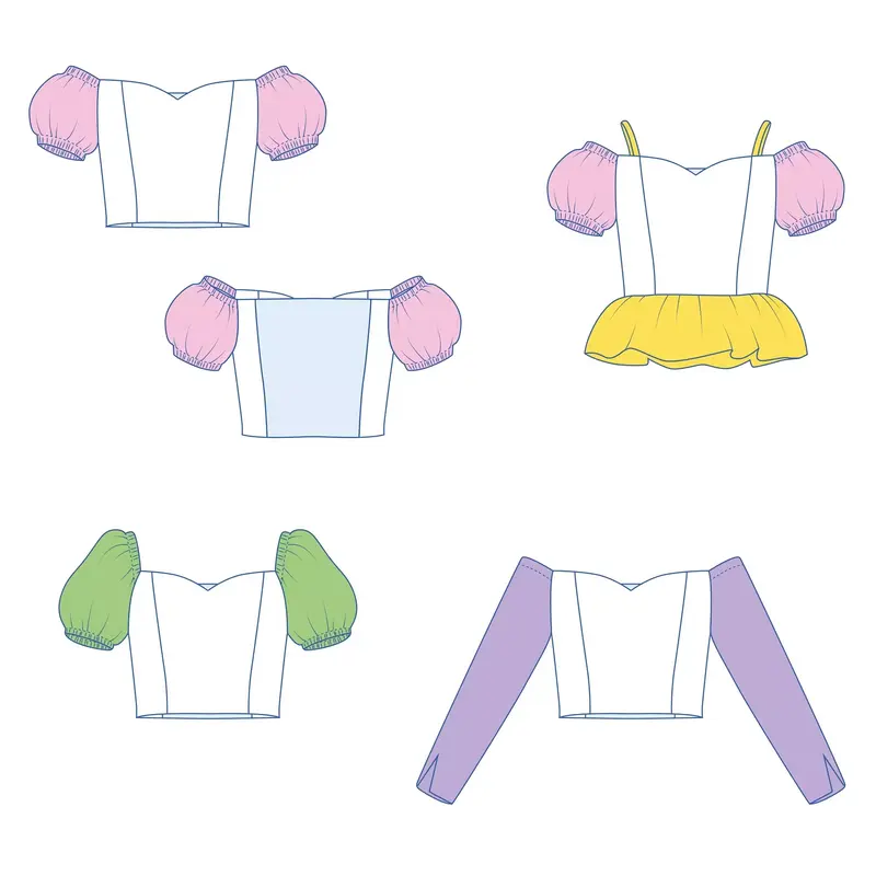 Pack Yasmine Enfants - Top + pantalon