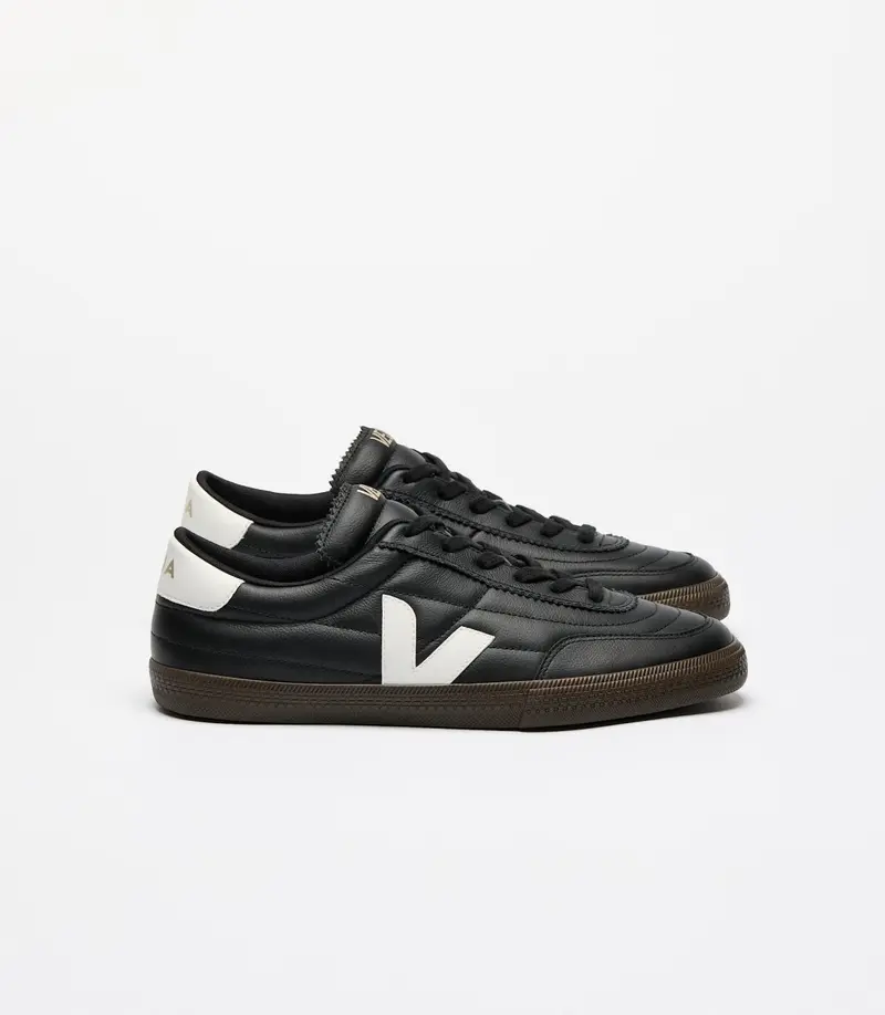 PANENKA O.T. LEATHER - BLACK WHITE