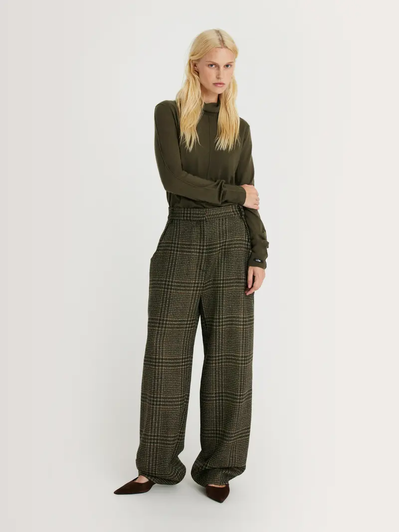 Pantalon ANTHON Green Check
