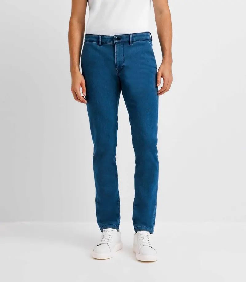 Pantalon armuré indigo