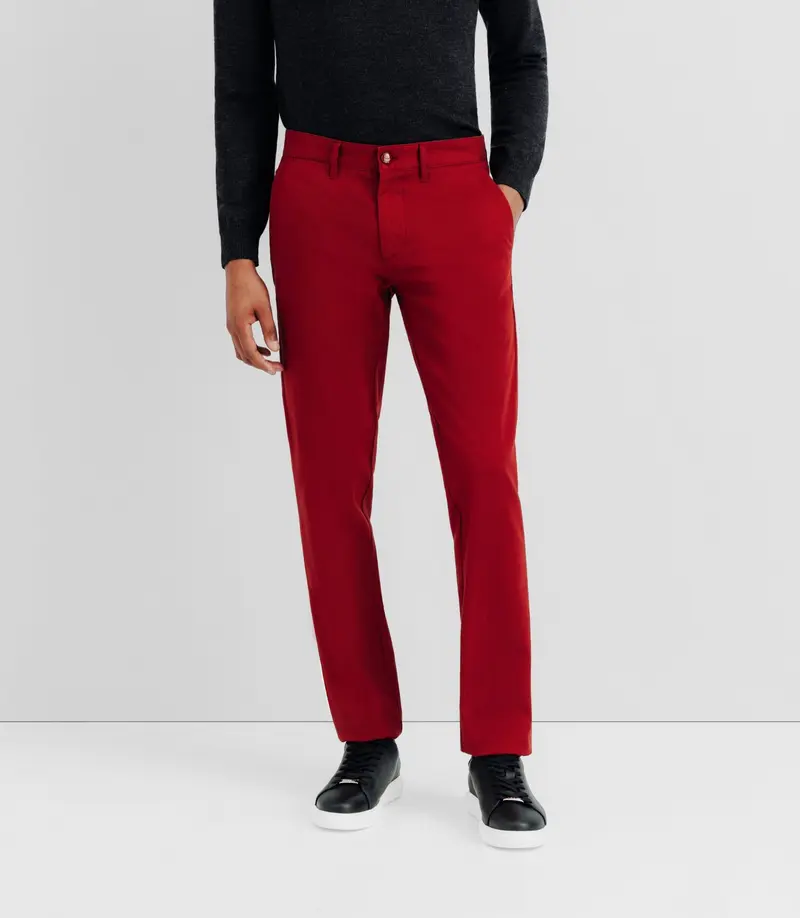 Pantalon armuré rouge
