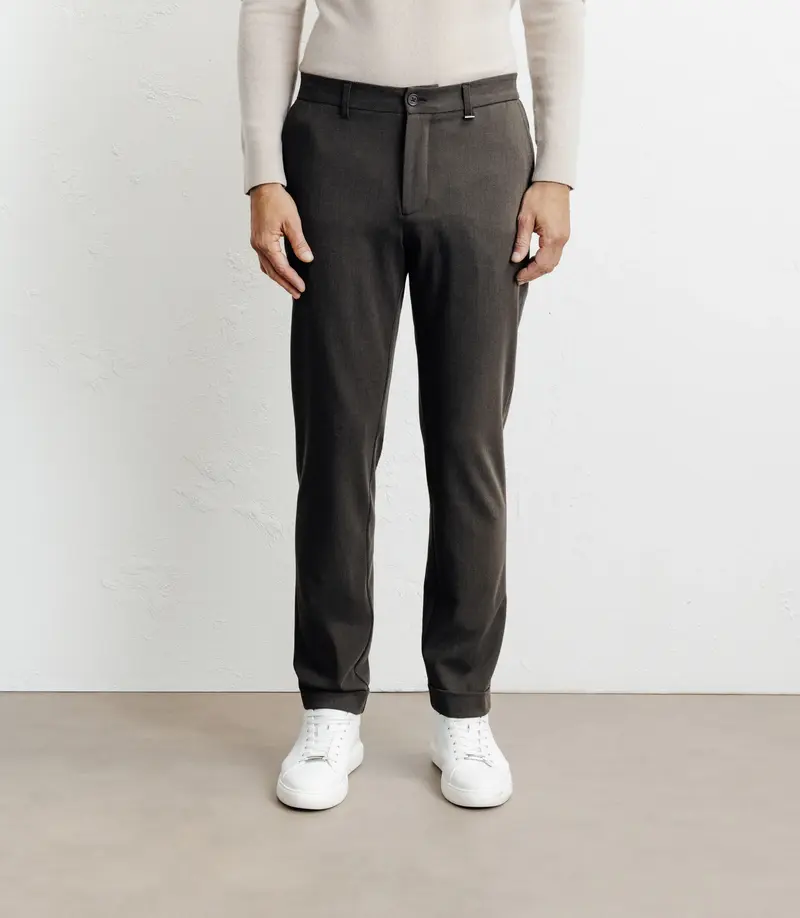 Pantalon armuré taupe