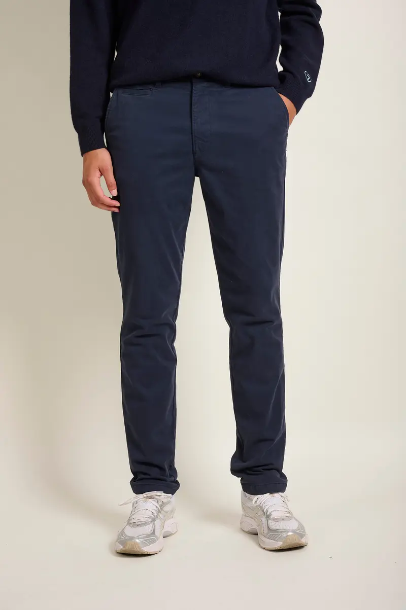 PANTALON BASIC CHINO - DARK NAVY