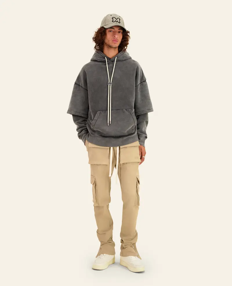 PANTALON CARGO FP - BEIGE