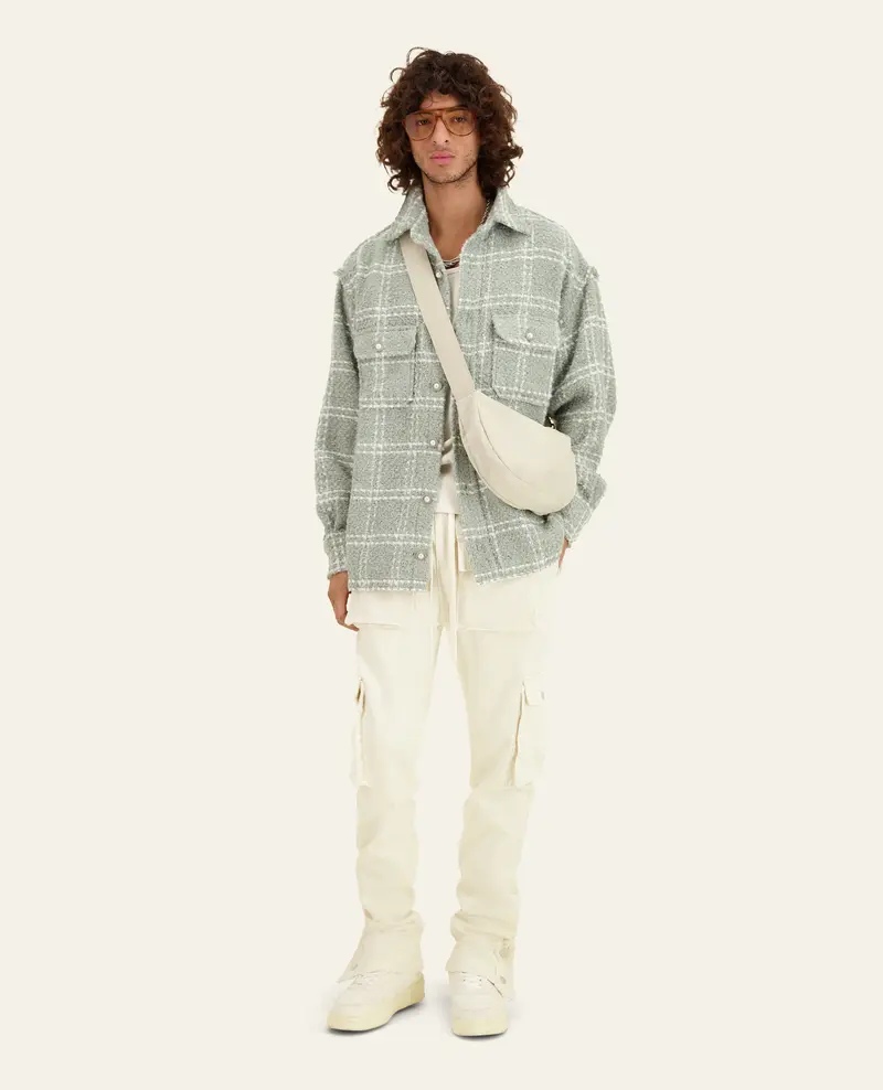 PANTALON CARGO FP - ECRU