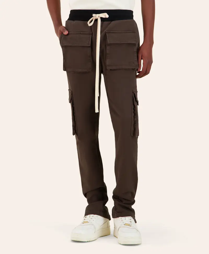 PANTALON CARGO FP - MARRON