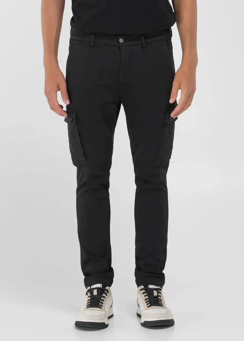 Pantalon cargo Replay noir