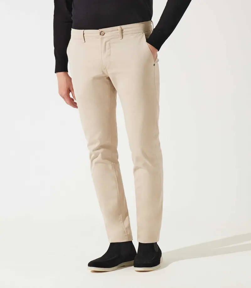 Pantalon chino beige VALOR