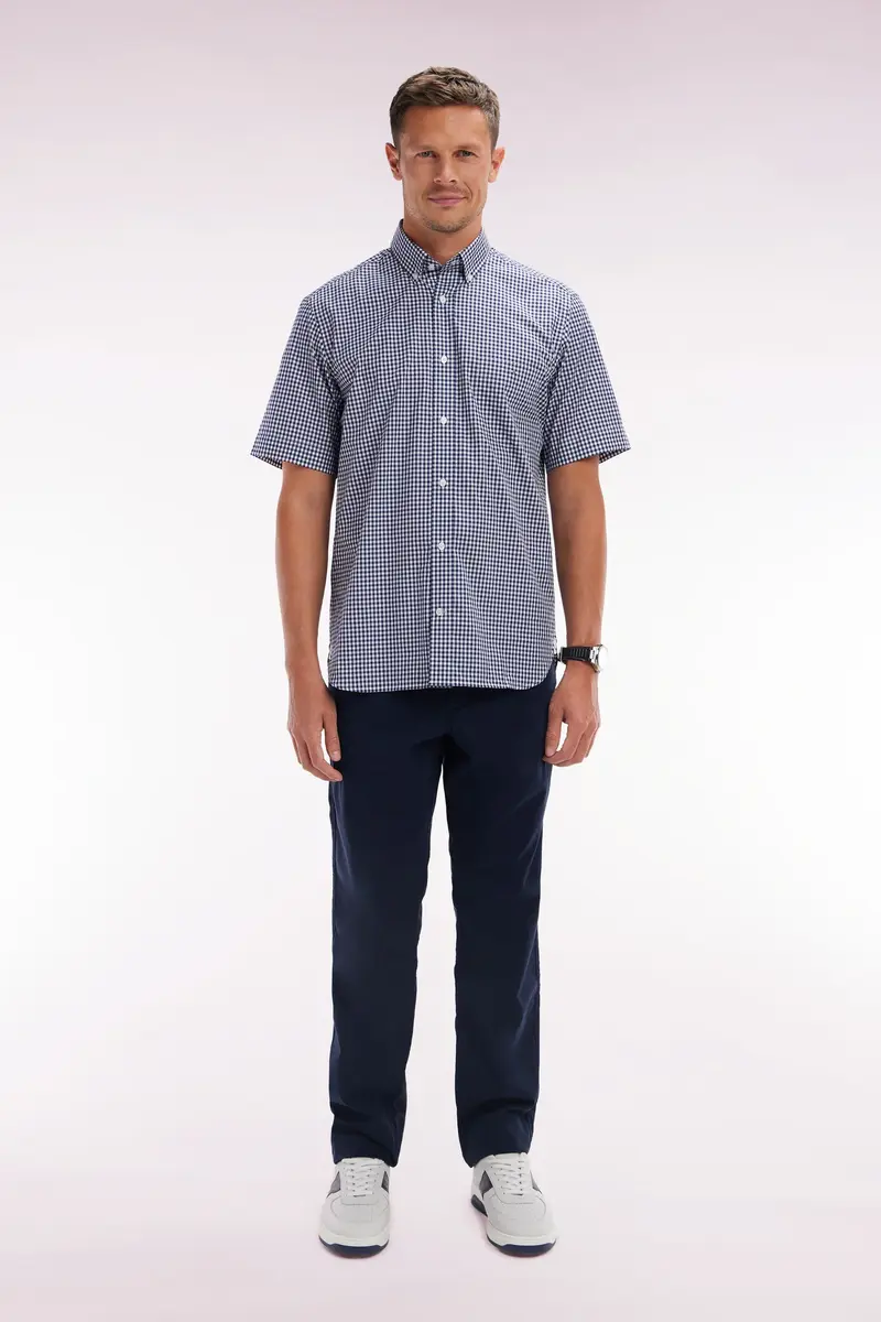 Pantalon chino Eden Park marine