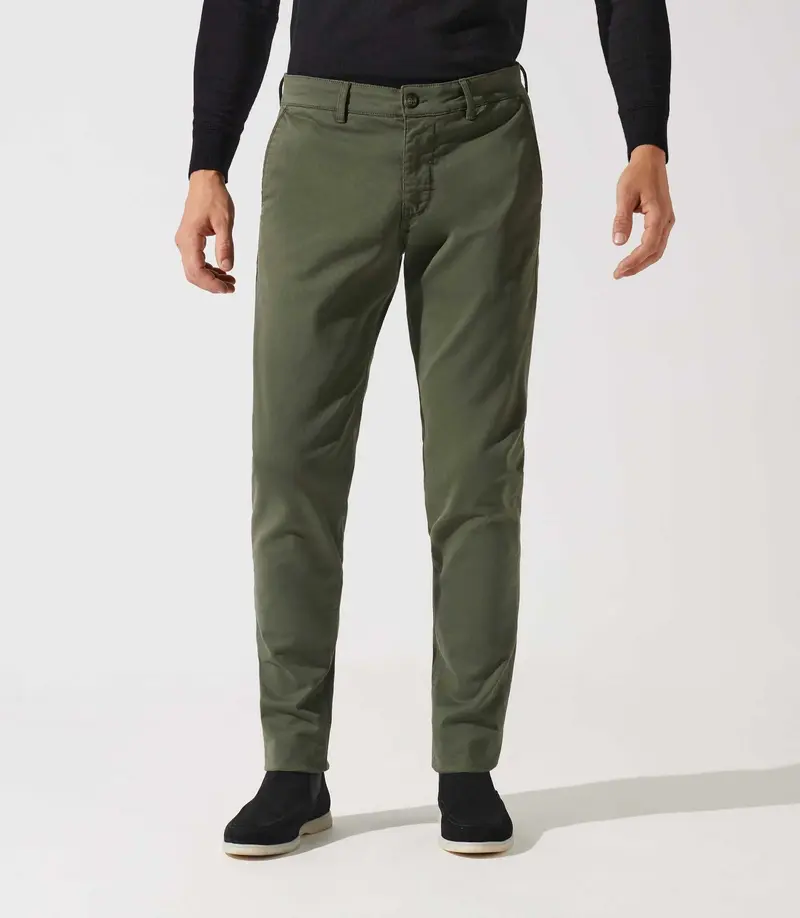Pantalon chino kaki VALOR