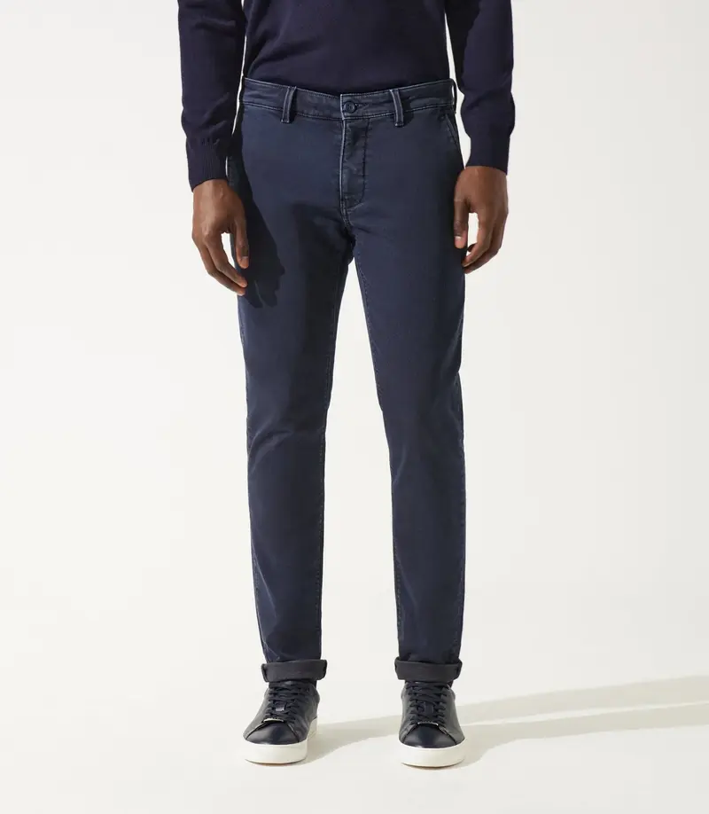 Pantalon chino marine VAILLE
