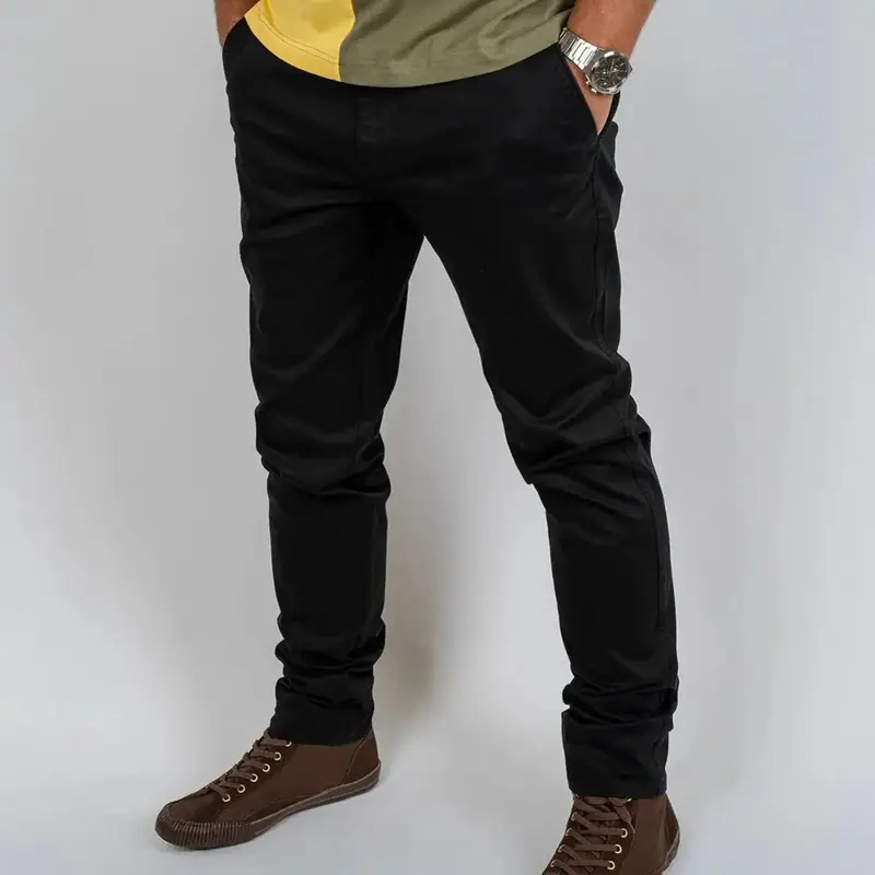 Pantalon chino noir