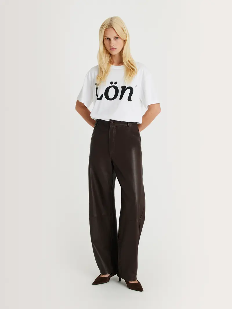 Pantalon EDGY Burgundi