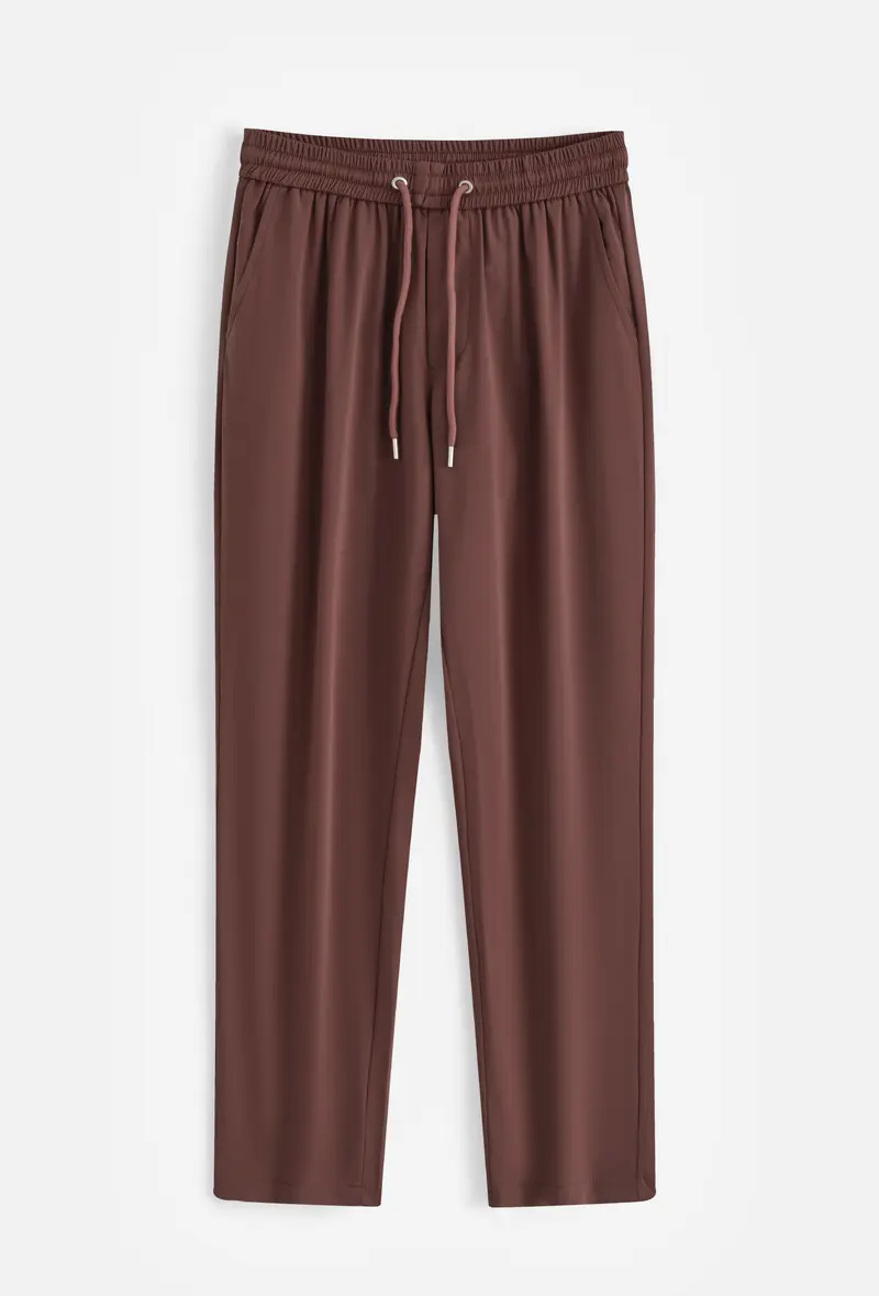 Pantalon en toile à cordon de serrage