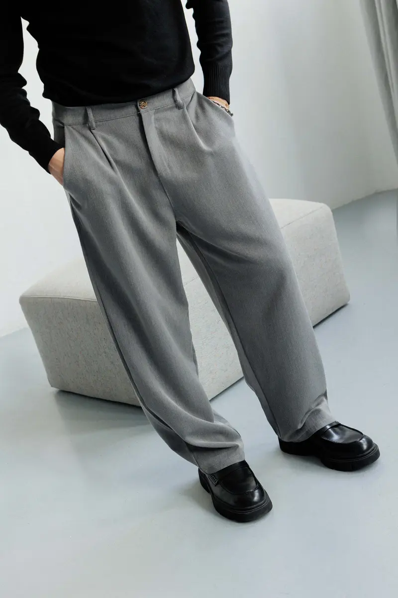 Pantalon Homme Coupe Large BAJET à Pinces