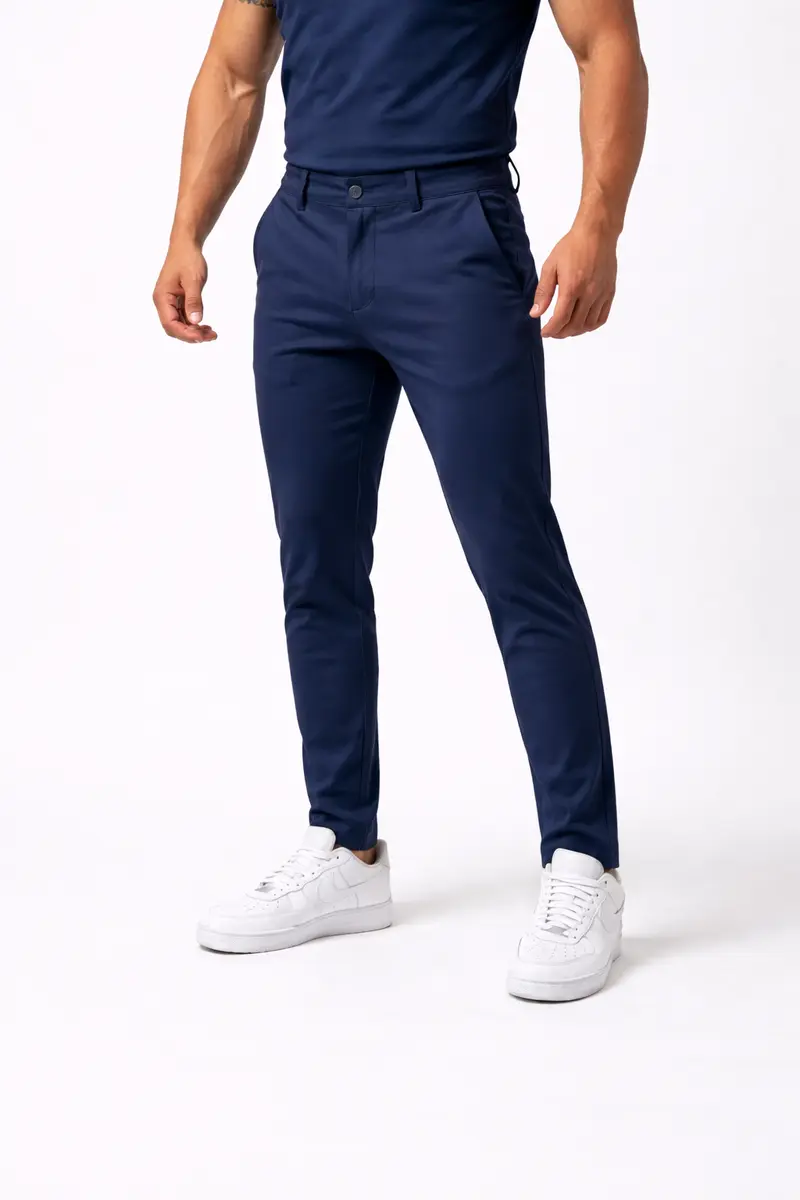 Pantalon homme slim Marine