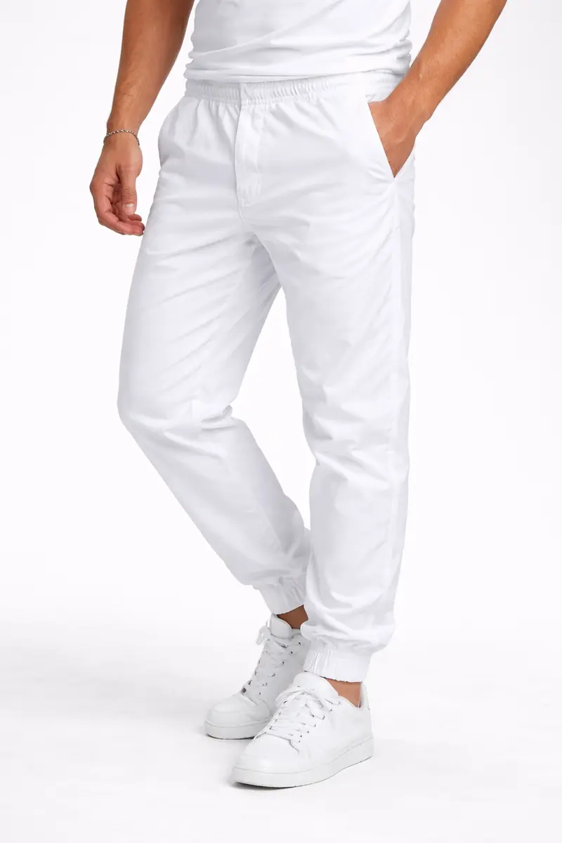 Pantalon Jogger Homme Blanc