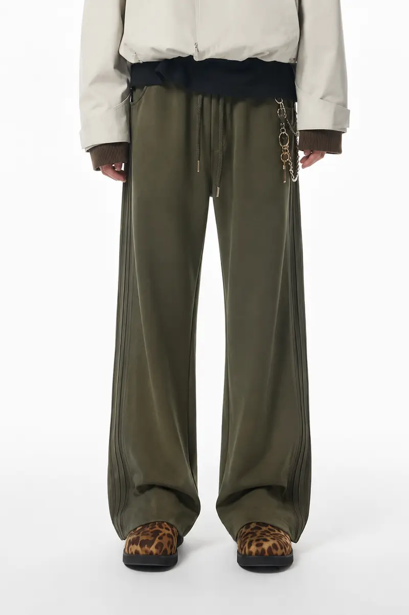Pantalon jogging homme kaki