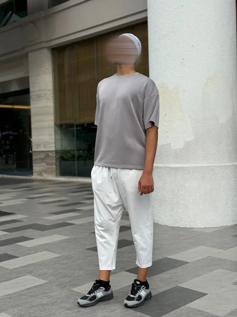 Pantalon Jogging Yusr Blanc