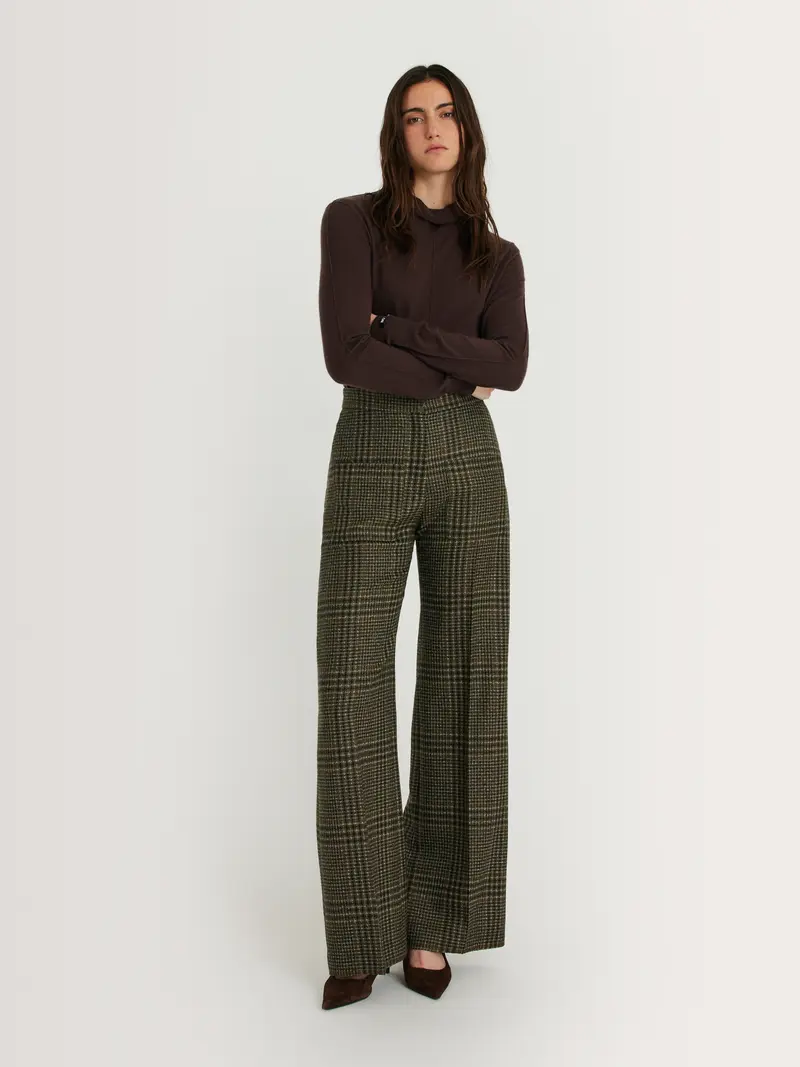 Pantalon MORRIS Green Check