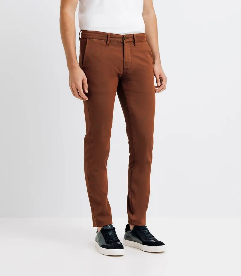 Pantalon slack camel