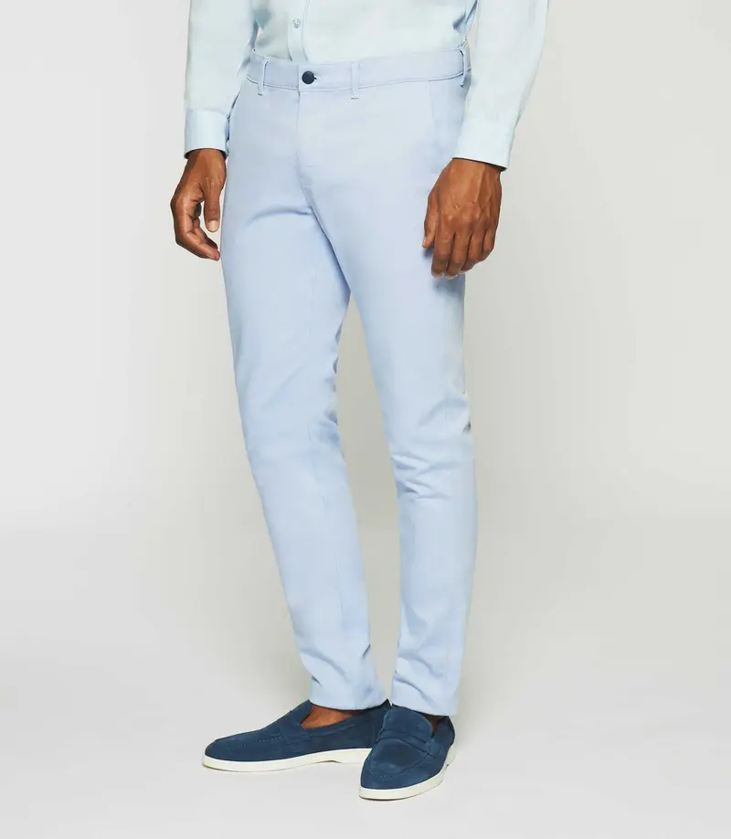 Pantalon slack casual ciel PERREBI